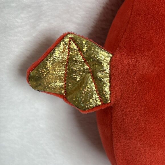 Squishmallows Baiden The Dragon With Boba Tea 8” Red Embroidered Plush Toy - Picture 4 of 7